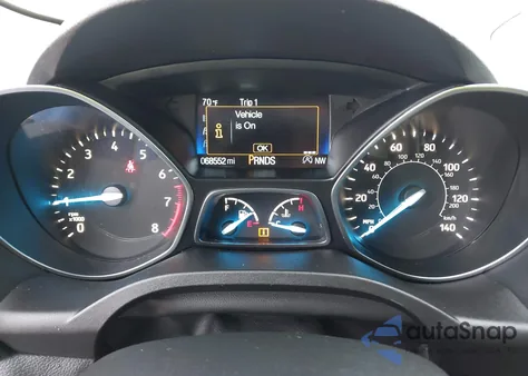 2018 Ford Escape Se из США, поврежденный, VIN 1FMCU0GD7JUD19640